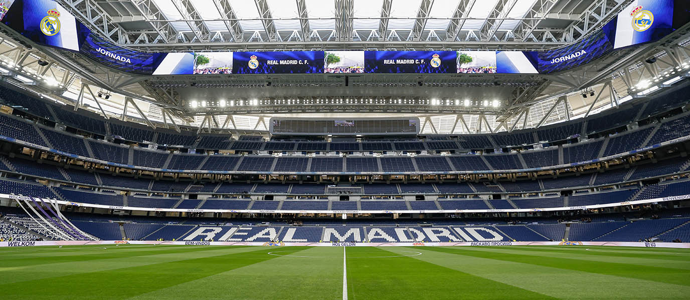 Vista Aerea del Santiago Bernabeu
